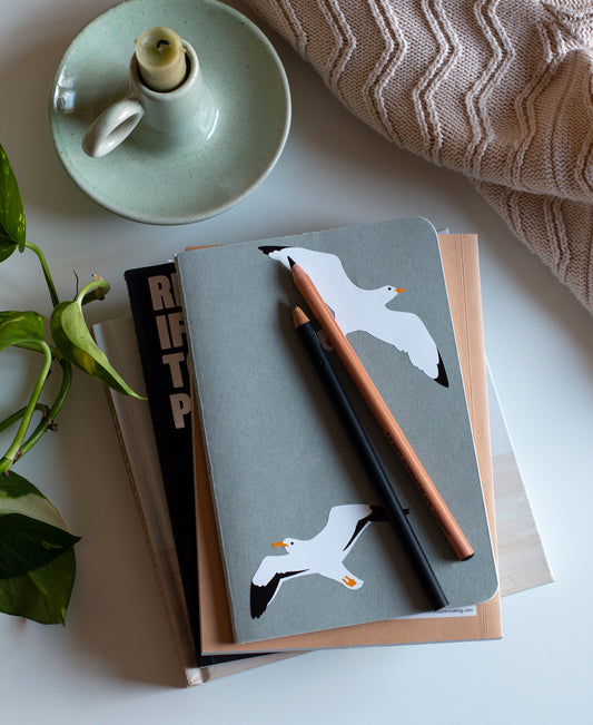 Kuviokioski vinyylitarra-arkki Lokit käytössä