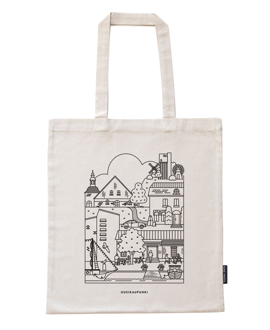 Uusikaupunki kassi musta