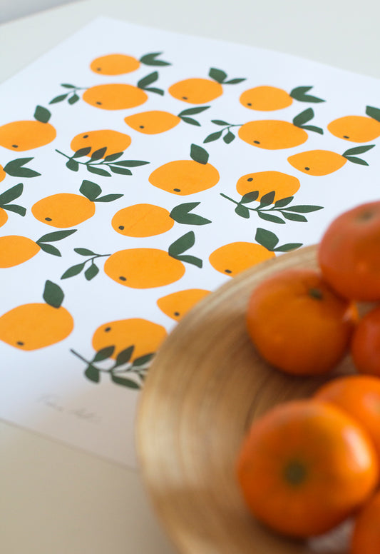 appelsiinit art print