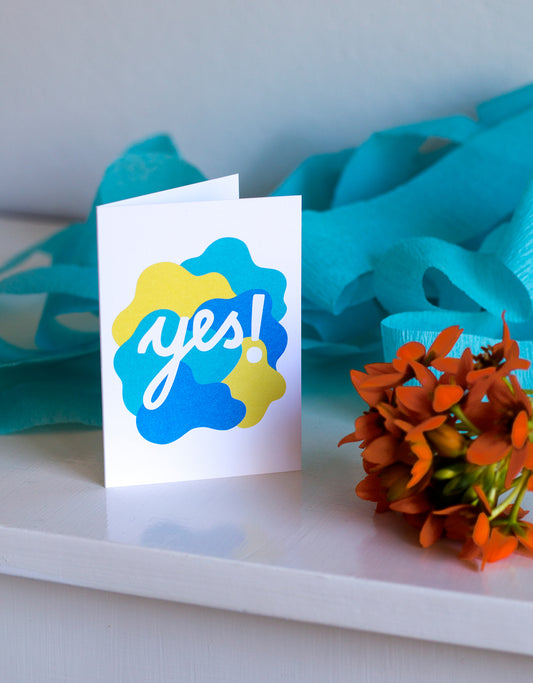 Yes! Mini Greeting Card