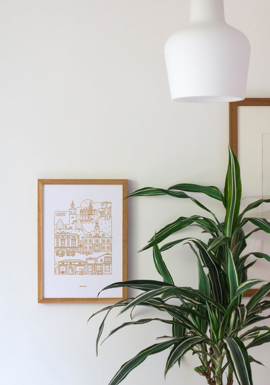 Rauma juliste A4 okra