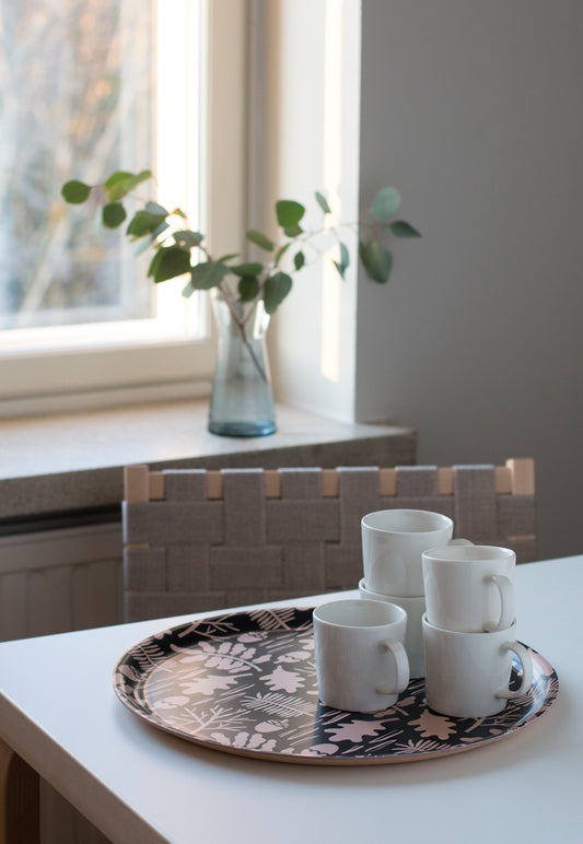 Tammenterho tray, setting