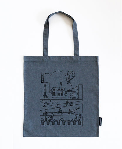 Arabianranta denim bag