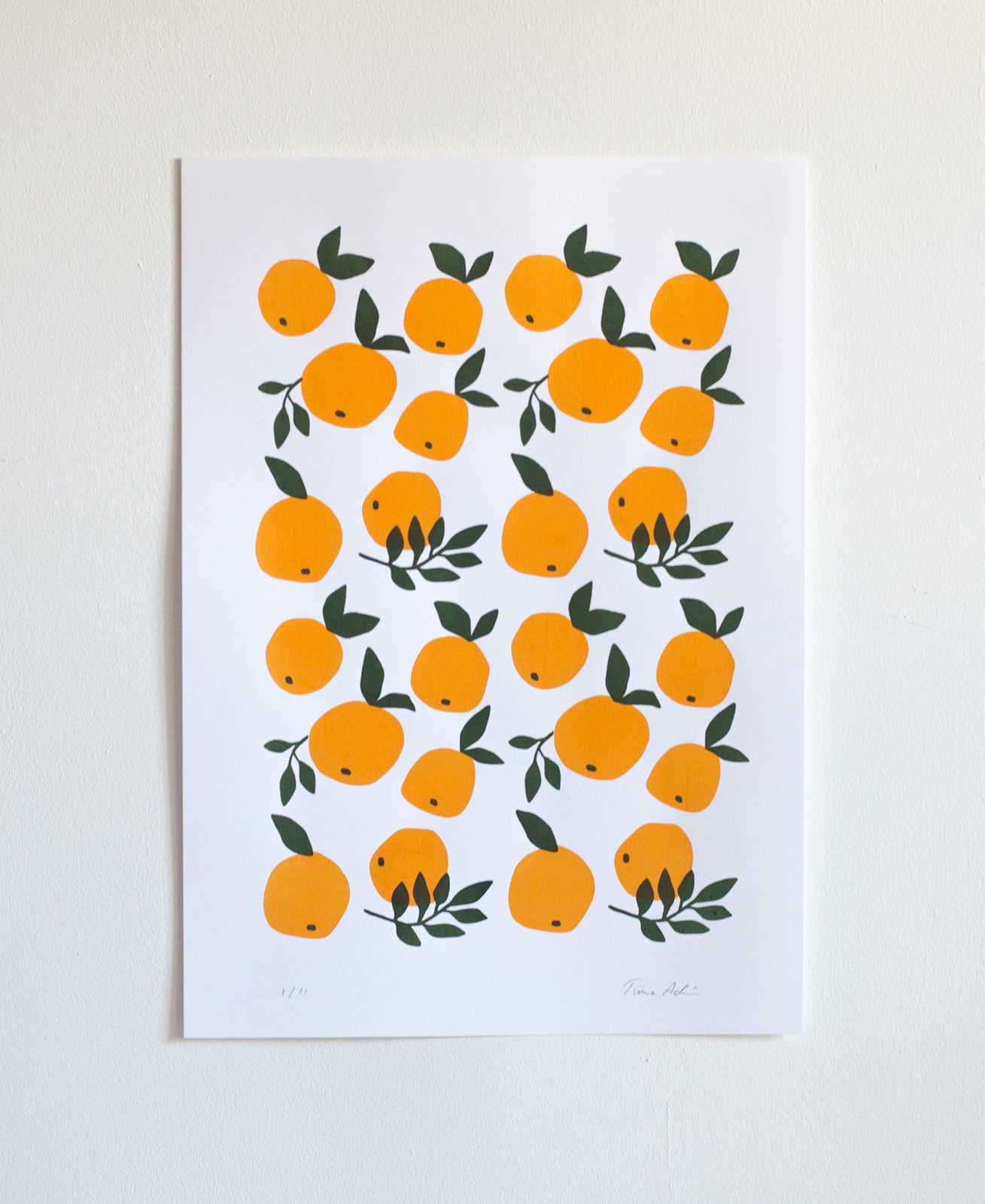 appelsiinit art print