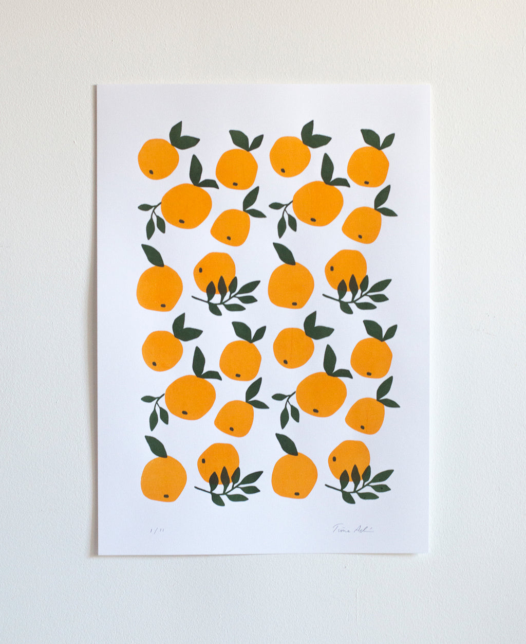 appelsiinit art print