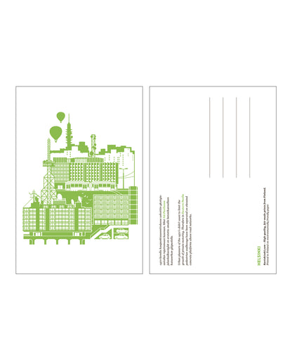 Pasila postcard, both sides