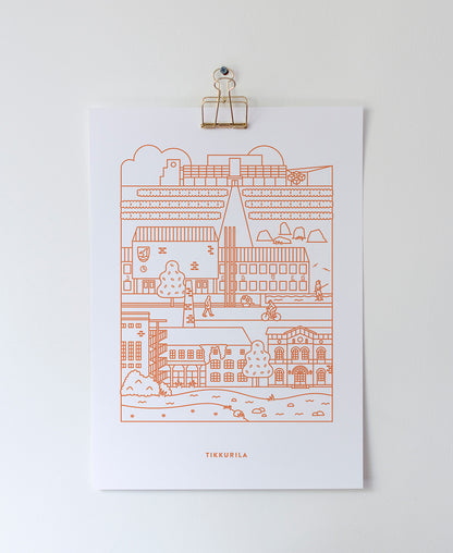 Tikkurila juliste A3